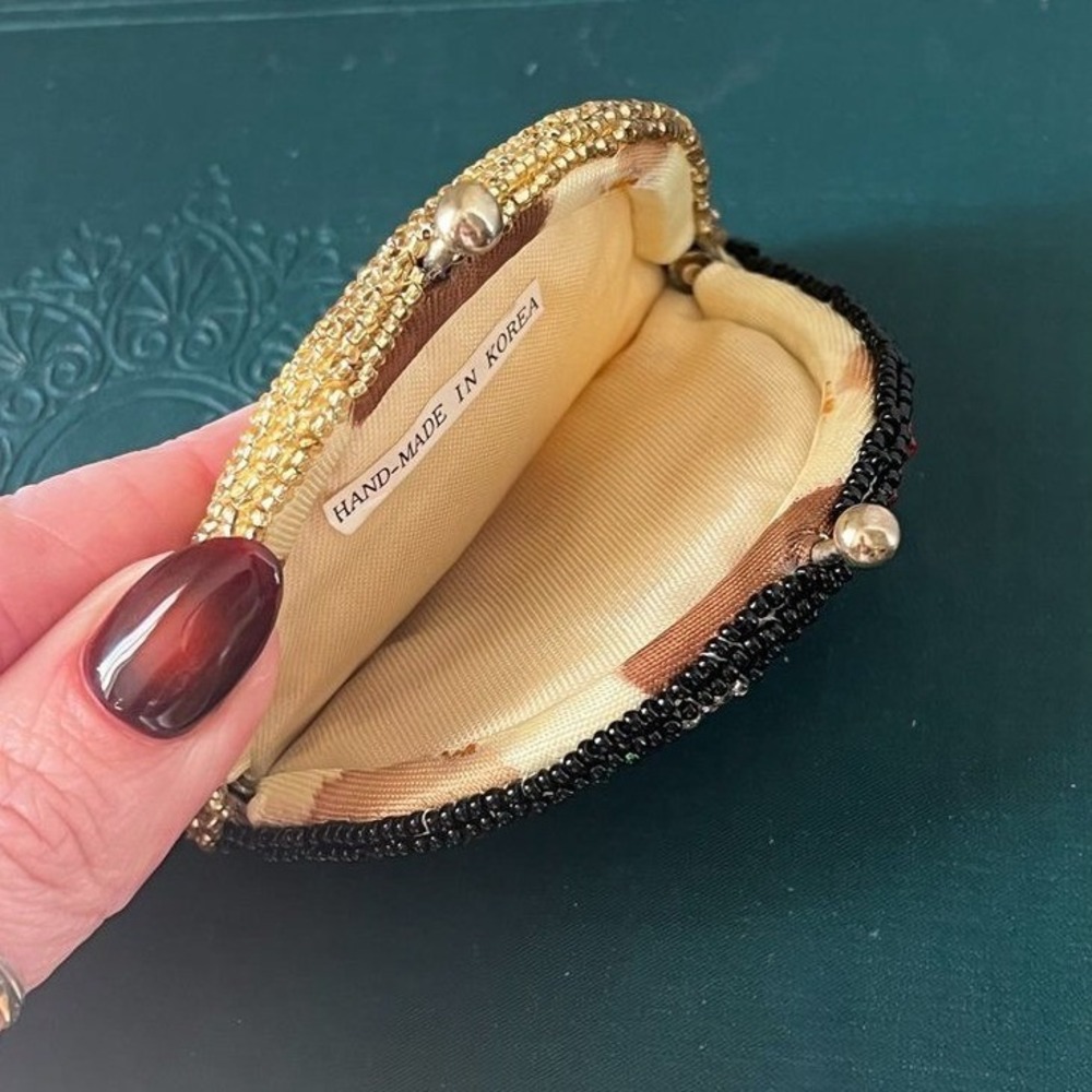 Vintage Hand Made Coin Purse - Picture 3 of 3